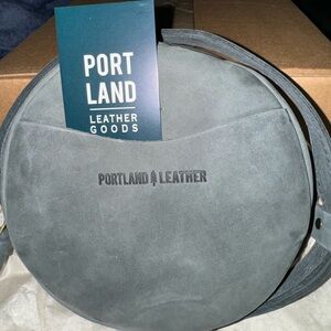 Portland Leather Goods Storm Small Circle Crossbody Bag